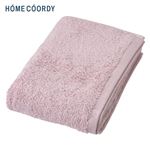 HOME COORDY 肌ざわりが選べるカラータオル コンパクトバスタオル やわらか ピンク 50×100cm