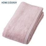 HOME COORDY 肌ざわりが選べるカラータオル バスタオル やわらか ピンク 60×120cm