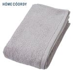HOME COORDY 肌ざわりが選べるカラータオル バスタオル やわらか グレージュ
