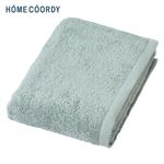HOME COORDY 肌ざわりが選べるカラータオル コンパクトバスタオル しっかり グリーン 50×100cm
