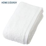HOME COORDY 肌ざわりが選べるカラータオル バスタオル しっかり ホワイト 60×120cm