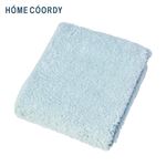 HOME COORDY やさしい肌ざわりのフェイスタオル ブルーグリーン 34×80cm