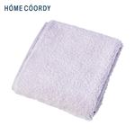 HOME COORDY やさしい肌ざわりのフェイスタオル パープル 34×80cm
