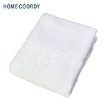 HOME COORDY やさしい肌ざわりのコンパクトバスタオル ホワイト 50×100cm