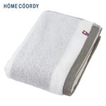 HOME COORDY 部屋干し対応 今治製コンパクトバスタオル グレージュ