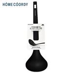 HOME COORDY そのまま置けるオールナイロン お玉 ブラック