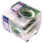 トップバリュ 原料原産地:宮城県 宮城県産細切りめかぶ 40g×3個 1パック
