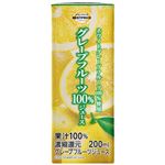 トップバリュベストプライス グレープフルーツ100％ジュース 200ml