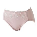 （レディース）トップバリュ ショーツクローゼット 綿混レースデザインふつう（ピンク）サイズ XL