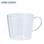 HOME COORDY 耐熱ガラスマグ クリア 370ml