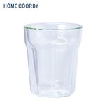 HOME COORDY ダブルウォールグラス クリア 250ml