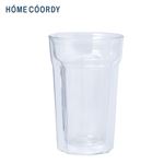 HOME COORDY ダブルウォールグラス クリア 330ml