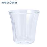 HOME COORDY ダブルウォールグラス クリア 240ml