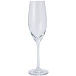 HOME COORDY シャンパングラス クリア 180ml