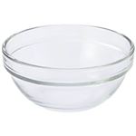HOME COORDY 積み重ねられるガラスボウル（M）クリア 12cm
