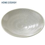 HOME COORDY 美濃焼 丸皿16cm〈淡雪〉