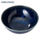 HOME COORDY 美濃焼 丸鉢12cm〈紺渕十草〉