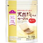トップバリュ 天然だしパックかつお味（焼きあご入り）126g（9g×14袋）