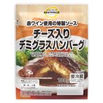 トップバリュベストプライス チーズ入りデミグラスハンバーグ 100g