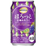 トップバリュベストプライス ほろっと巨峰＆キウイ 350ml