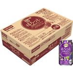 【ケース販売】トップバリュベストプライス ほろっと巨峰＆キウイ 350ml×24