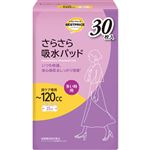 トップバリュベストプライス さらさら吸水パッド 多い時用 120cc 30枚