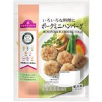 【冷凍】トップバリュ やさしごはん ポークミニハンバーグ 300g（標準9個入）