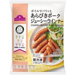 【冷凍】トップバリュ やさしごはん あらびきポーク ジューシーウィンナー 135g（標準9本入）