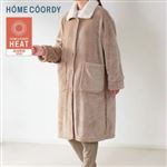 HOME COORDY あたたか着る毛布（ベージュ）短めタイプ