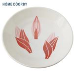 HOME COORDY 美濃焼 丸皿 12cm（みょうが）