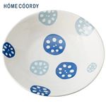 HOME COORDY 美濃焼 深皿 22cm〈れんこん〉