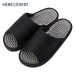 HOME COORDY 足裏に気持ちいいスリッパ ブラック L