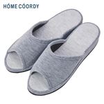 HOME COORDY ヒールスリッパ グレー