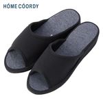 HOME COORDY ヒールスリッパ ブラック
