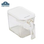 HOME COORDY 調味料ポット レギュラー ホワイト 700ml