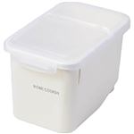 HOME COORDY 密閉米びつ 6kg ホワイト