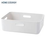 HOME COORDY やわらか収納ボックスレギュラー浅型 グレー 幅36.0×奥行き26.5×高さ12.0cm