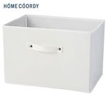 HOME COORDY インナーボックス ホワイト 幅38×奥行26×高さ26cm