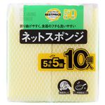 トップバリュベストプライス ネットスポンジ 大容量 10個