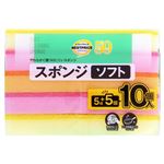 トップバリュベストプライス スポンジ ソフト 大容量 10個