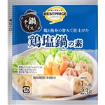 トップバリュベストプライス 鍋チョイス 一人前鶏塩鍋の素 23g