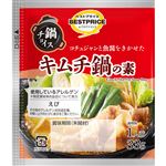 トップバリュベストプライス 鍋チョイス 一人前キムチ鍋の素 33g