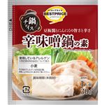 トップバリュベストプライス 鍋チョイス 一人前辛味噌鍋の素 30g