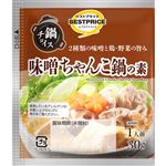 トップバリュベストプライス 鍋チョイス 一人前味噌ちゃんこ鍋の素 30g