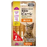 【ペット用】トップバリュ 素材きわだつやみつき無添加キャットピューレ とりささみ 1本増量 14g×5本