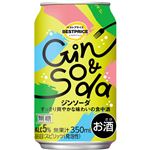 トップバリュベストプライス ジンソーダ 350ml