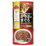 【ペット用】トップバリュ キャットフード 缶 かつお＆まぐろ グレインフリー 160g×3個