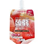 トップバリュベストプライス 蒟蒻ゼリー ピーチ味 150g