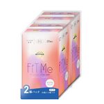 トップバリュベストプライス FiT Me ふつうの日昼用 羽つき 20.5cm ペアパック 20個×2パック