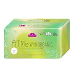 トップバリュ FiT Me オーガニックコットン ふつうの日昼用 羽つき 20.5cm 18個